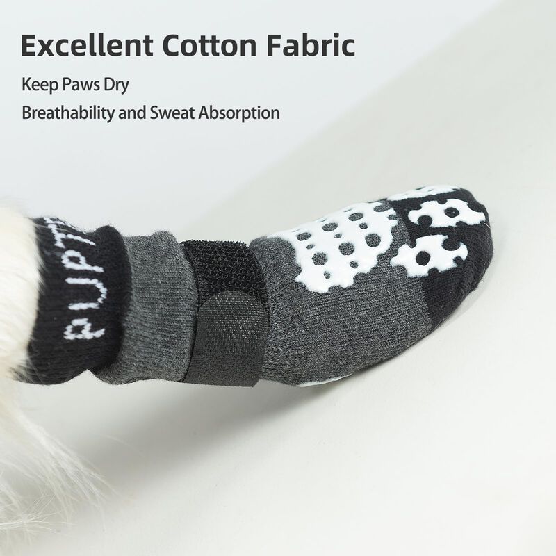 Calcetines Antideslizantes Para Perro Pupteck G... image number null