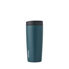 Vaso De Caf&eacute; Owala Smoothsip Slider, Aislante, 600 Ml, Gris Y Azul