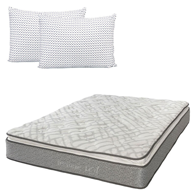 Colchón King Size Restonic Vail+Almohada Dicasa... image number null