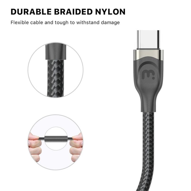 Cable Datos MYBAT USB-A a USB-C 1.2m carga rapi... image number null