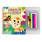 Amigos De La Granja. Aventuras Para Colorear, De Lexus