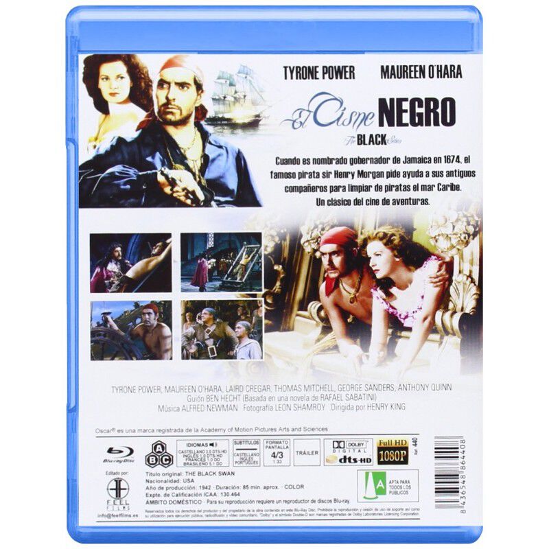 El Cisne Negro Bdr 1942 The Black Swan image number null