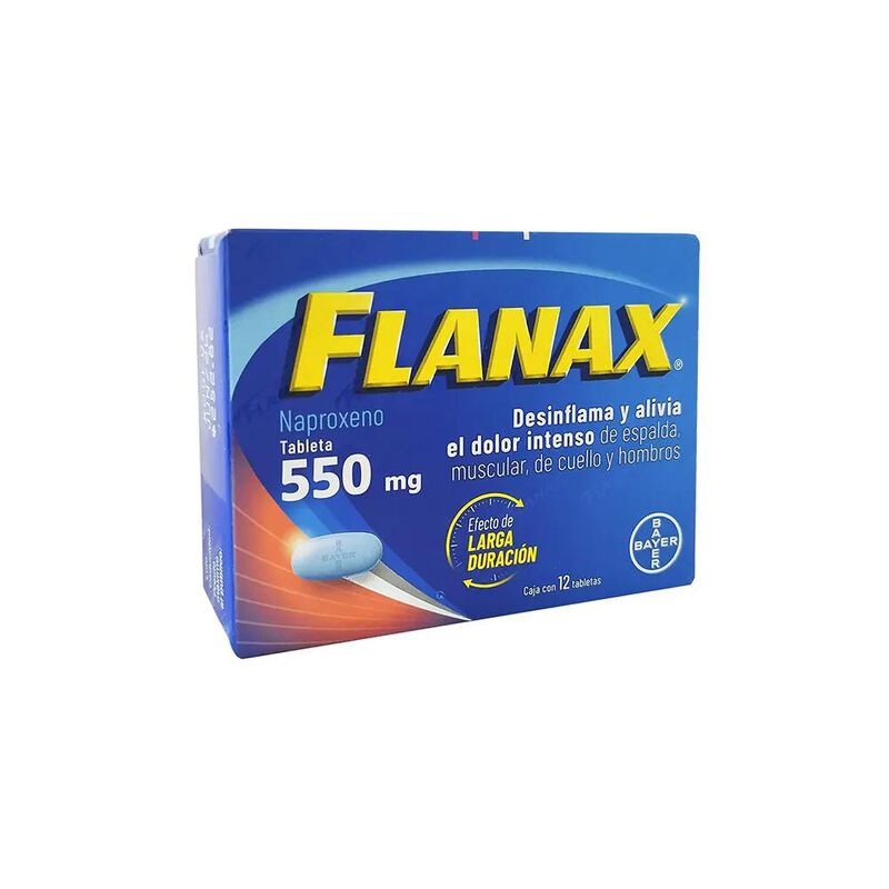 Flanax 550 Mg 12 Tableta(s) image number null