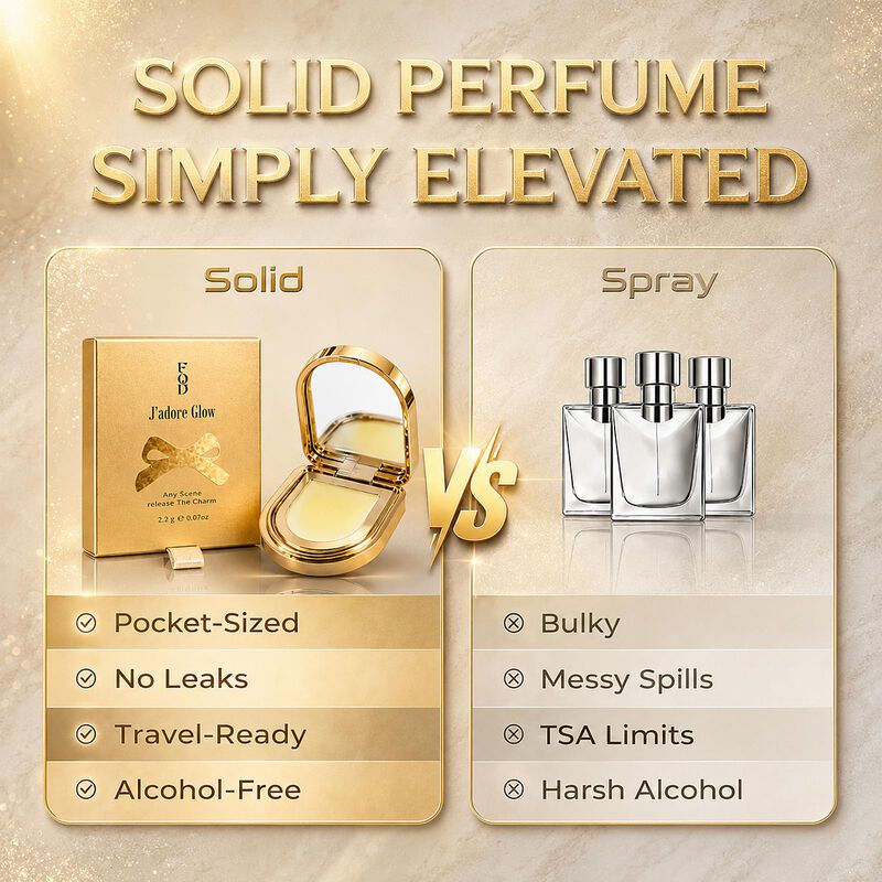 Perfume S&oacute;lido Fqd J'adore Glow 2,2 g Con Espej... image number null
