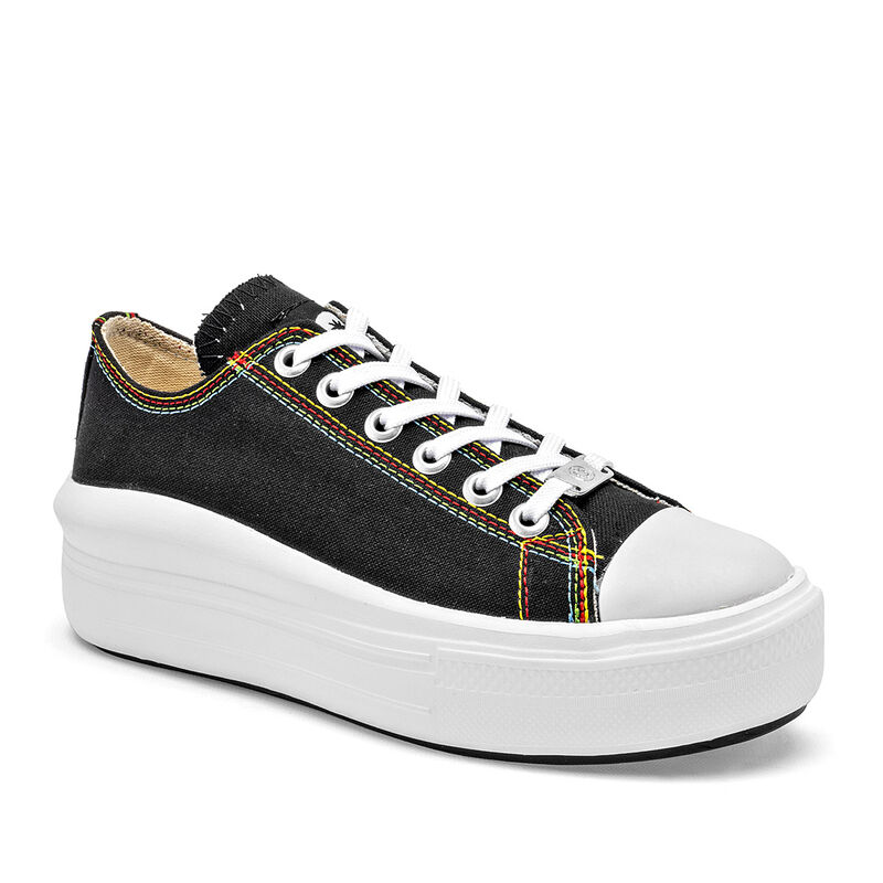 Moramora Tenis urbano para mujer negro image number null