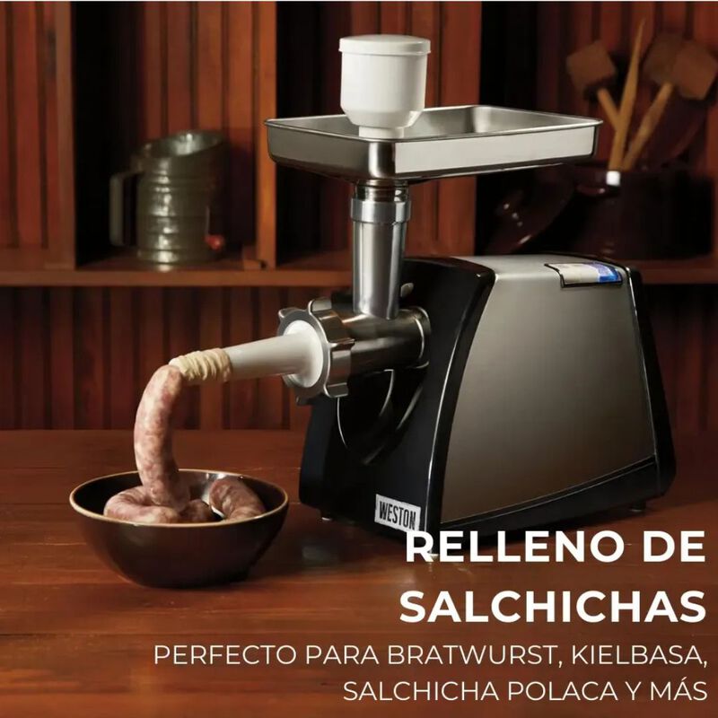 Molino El&eacute;ctrico Weston De Carne Y Salchicha Re... image number null