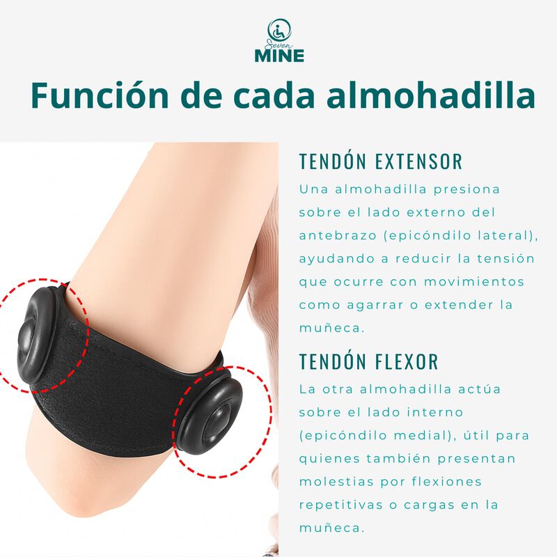 Codera Deportiva Doble Almohadilla Epicondiliti... image number null