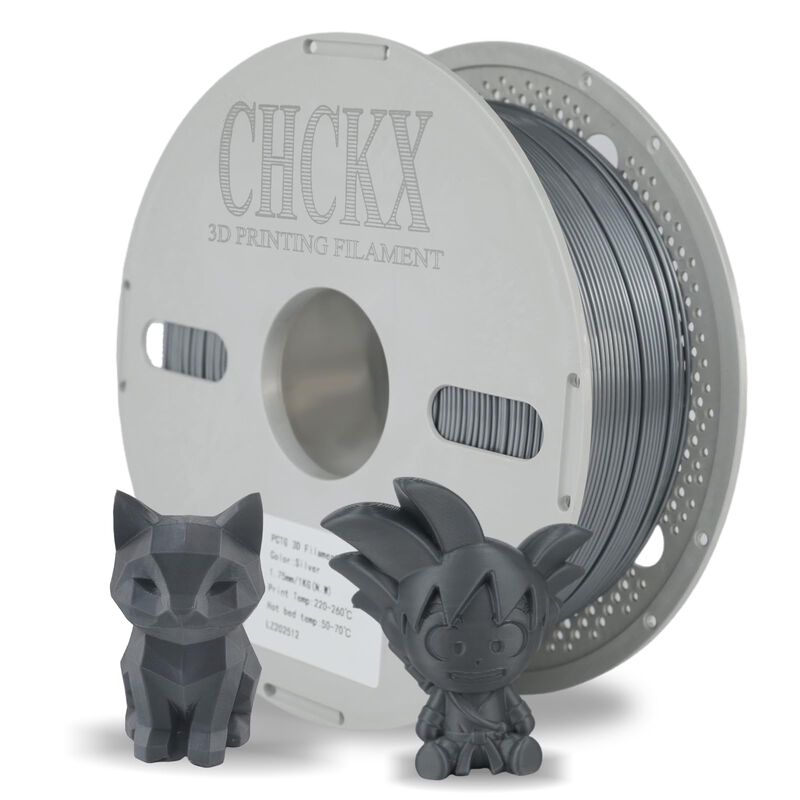 Filamento Chckx Pctg Plata 1 kg 1,75 mm Para Im... image number null