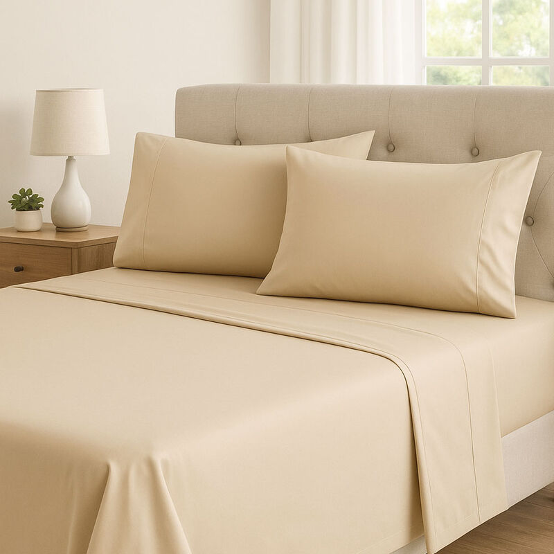 Juego de S&aacute;banas King Size 100% Algod&oacute;n Premium... image number null