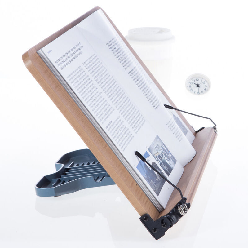 Soporte De Madera Para Libros Negro image number null