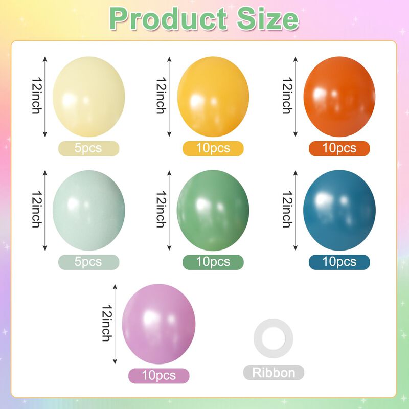 Globos Joyfloat 30 cm 60 piezas Decoraci&oacute;n Arco... image number null