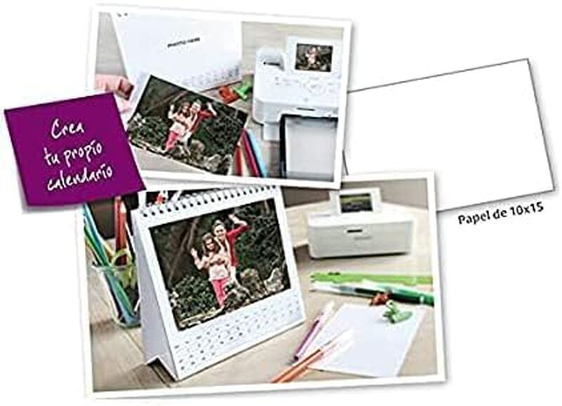 Casete De Tinta Y 108 Hojas De Papel 4x6 Para C... image number null