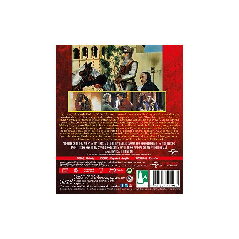 Coraza negra [Blu-ray] image number null
