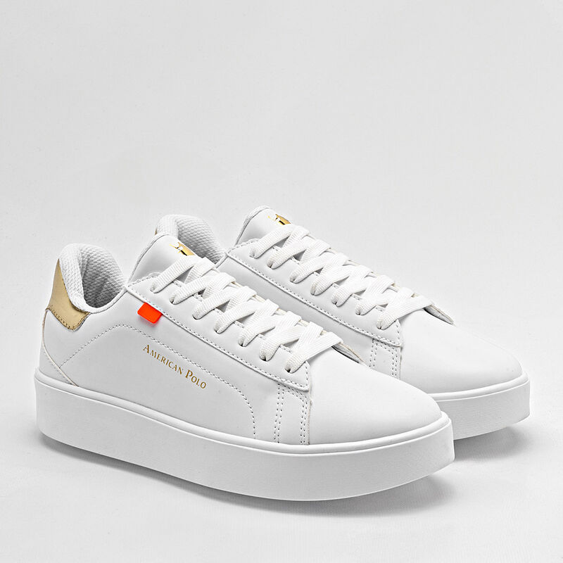 American Polo Tenis urbano para mujer blanco do... image number null