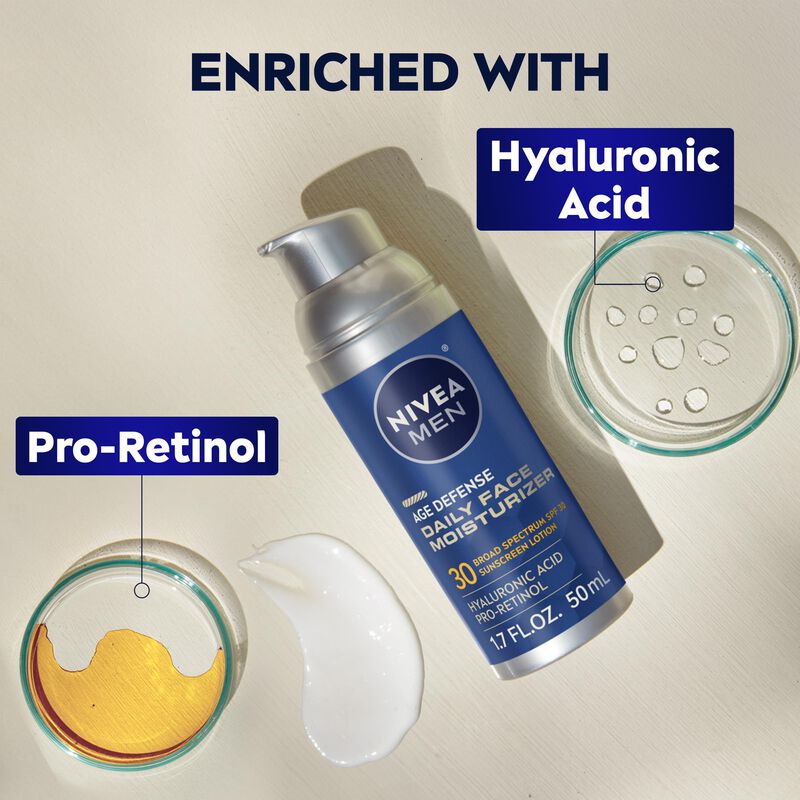Crema Hidratante Nivea Men Age Defense Spf 30, ... image number null