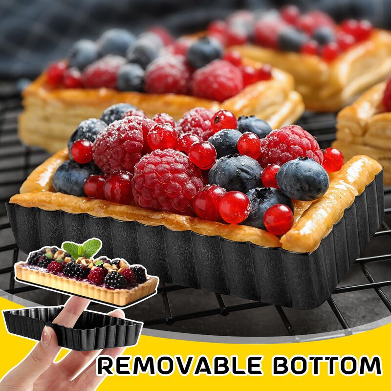 Moldes Para Tartas Tessco For You 16 Piezas 11x... image number null