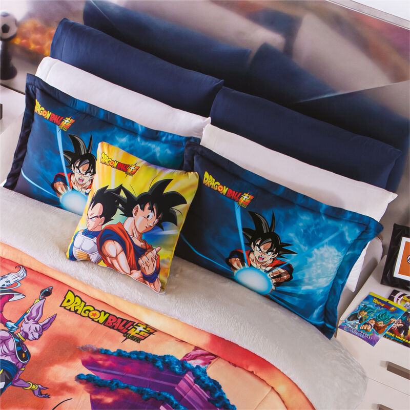 COBERTOR OZZY DRAGON BALL SUPER V2 BEIGE MAT/IN image number null