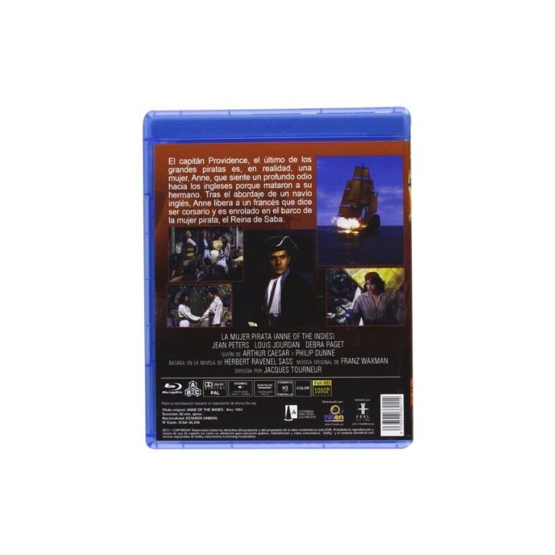 La Mujer Pirata Bd [blu-ray] image number null