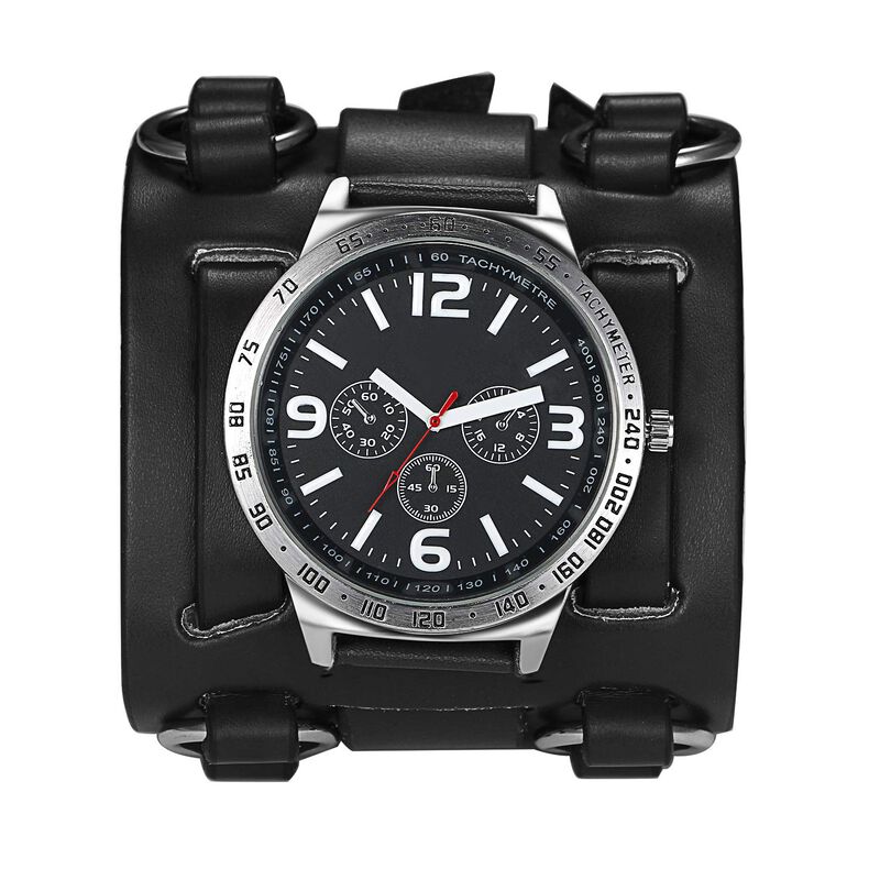 Reloj Avaner Retro Steampunk Con Correa Ancha D... image number null