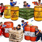 Inflables Ninostar Set De 8 Piezas Para Campo De Batalla