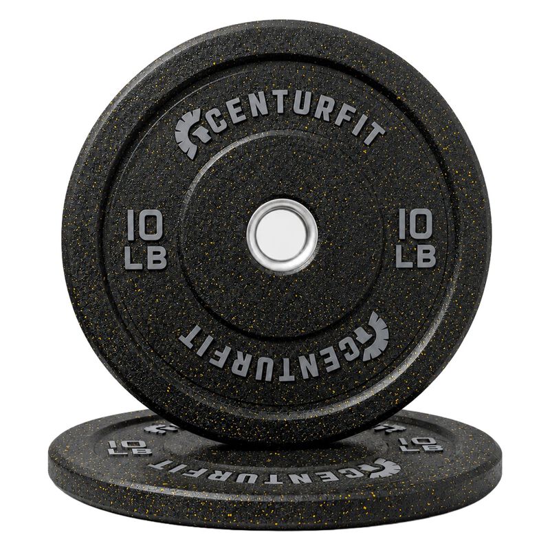 Par Discos 10lb Bumper Ol&iacute;mpico Crossfit Caucho... image number null