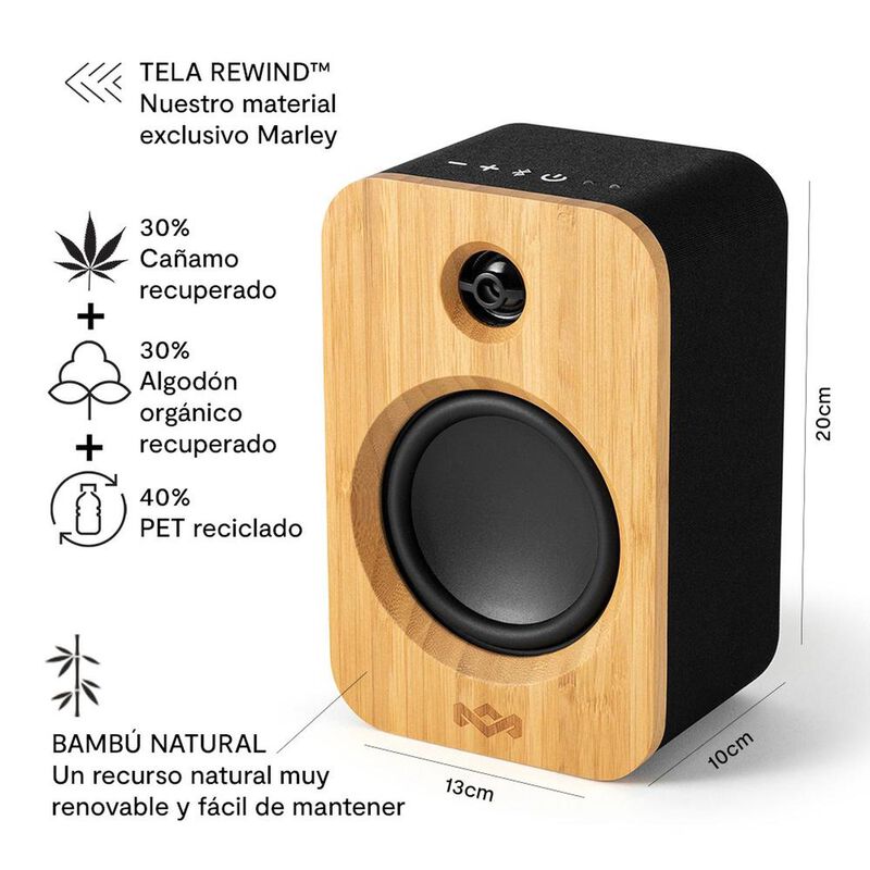 Bocina Get Together Solo The House of Marley Bl... image number null