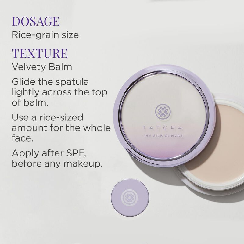 Primer Tatcha The Silk Canvas Sin Poros, 20 G |... image number null
