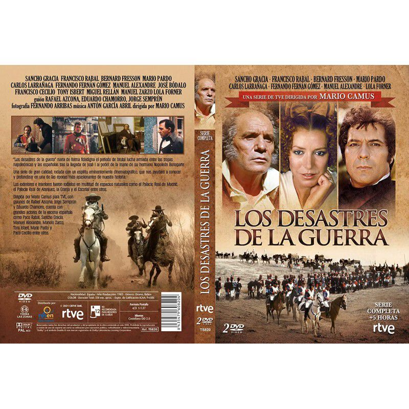 Los Desastres De La Guerra (2 Dvds) 1983 [dvd] image number null