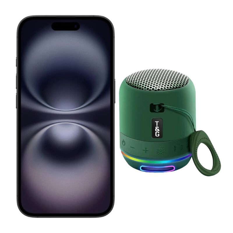 iPhone 16 256GB Negro E-SIM Nuevo + Mini Bocina image number null