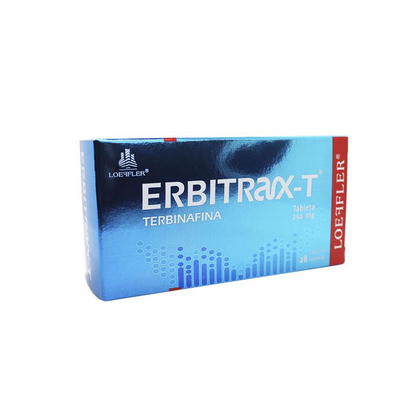 Erbitrax-t 250 Mg 28 Tabletas image number null