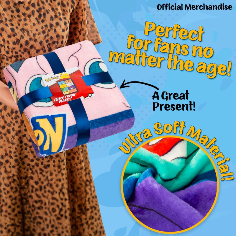 Cama De Forro Polar Suave Con Dise&ntilde;o De Pok&eacute;mon... image number null