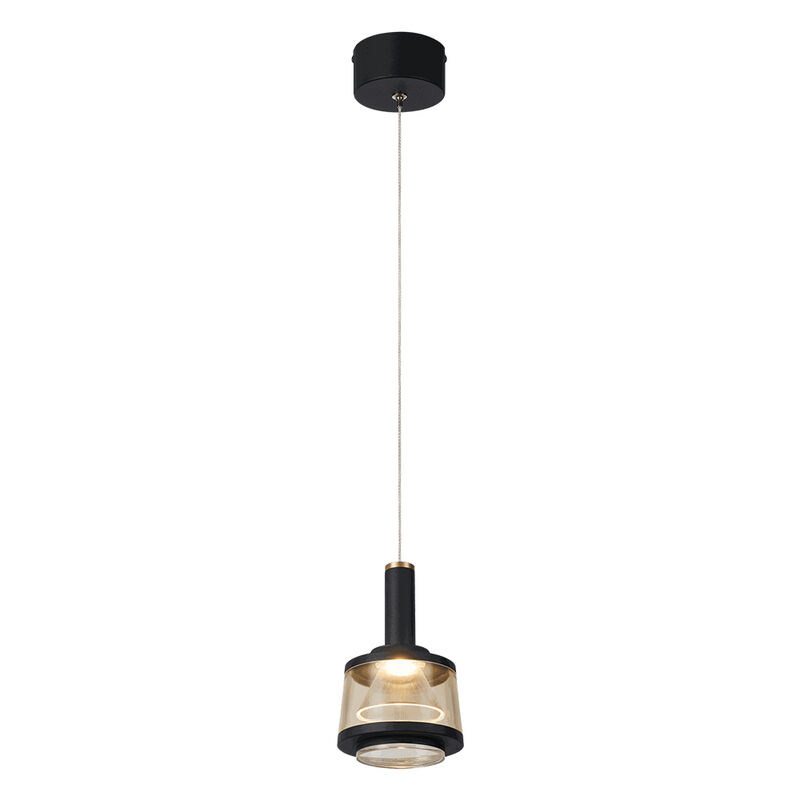 L&aacute;mpara Colgante Led De Acr&iacute;lico 8 W, Luz C&aacute;lid... image number null