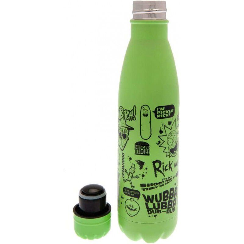 Botella Rick & Morty Frases de la Serie Alumini... image number null