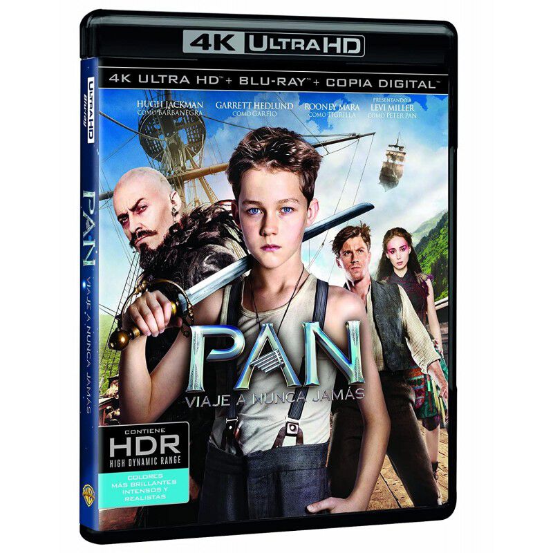Pan. Viaje A Nunca Jam&aacute;s (4k Ultra Hd) [blu-ray... image number null