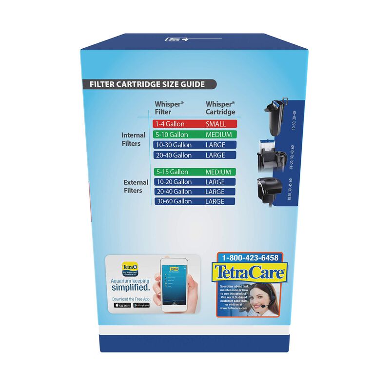 Cartuchos de Filtro Tetra Whisper Bio-Bag, 8 Un... image number null