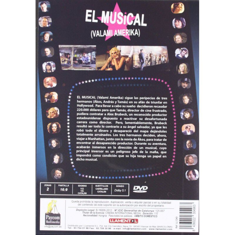 El Musical (valami Amerika) [dvd] (2008) Valami... image number null
