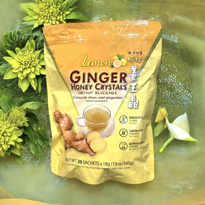 T&eacute; Gen&eacute;rico Lim&oacute;n Y Jengibre 540 g (30 Sobres D... image number null