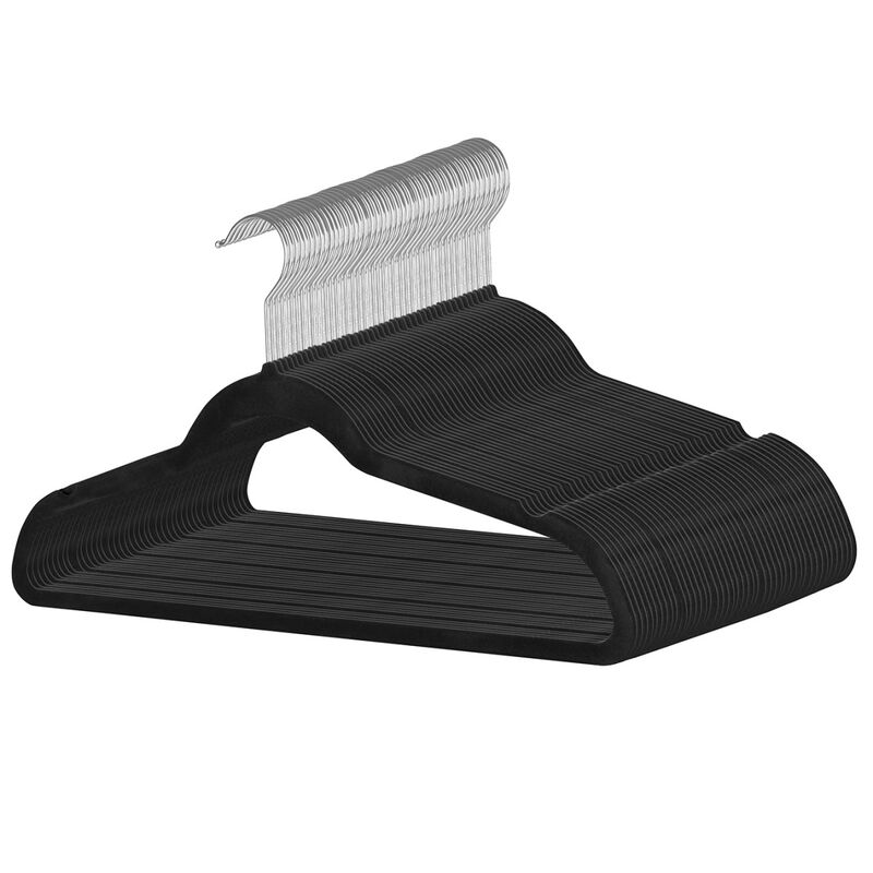 Set Ganchos de Terciopelo Ag Box  50 Piezas Neg... image number null