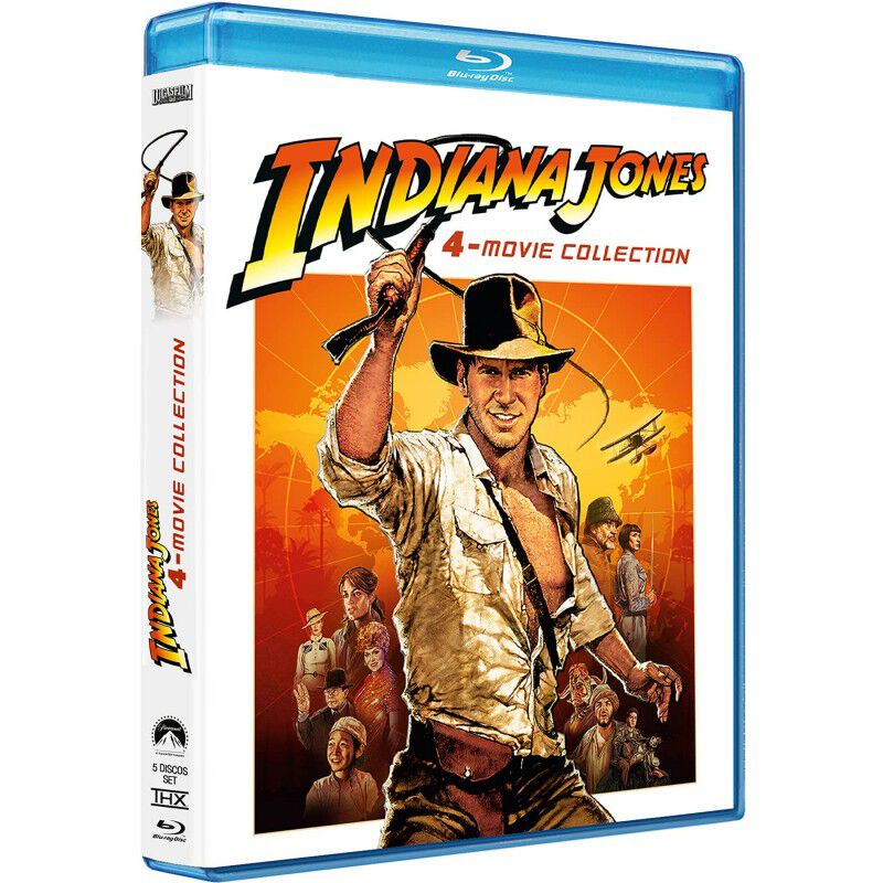 Indiana Jones - Pack 4-Coleccion 4 Peliculas + ... image number null