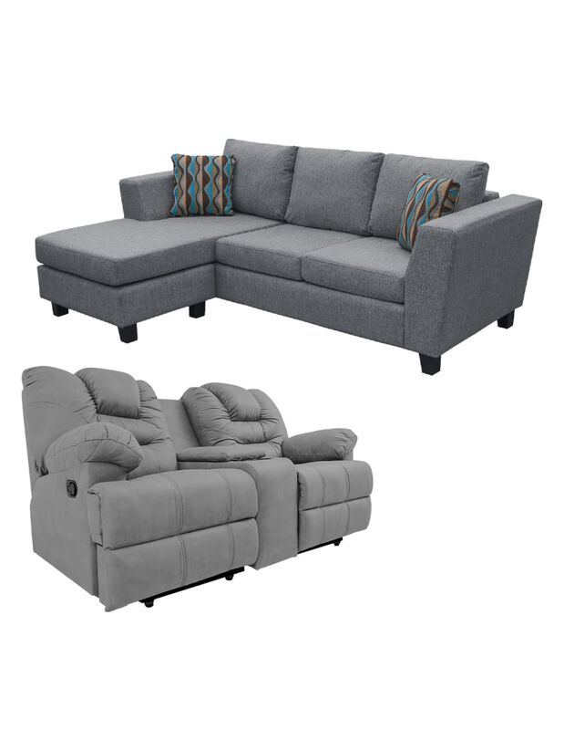 Set Sala Estancia,  Sala Modular Caprice Gris +... image number null