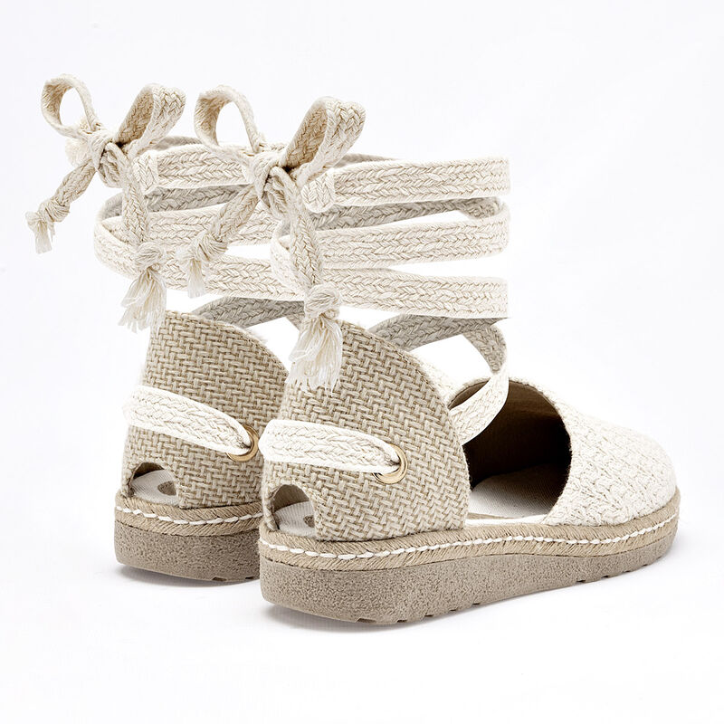 Mimar alpargata plataforma para mujer latte cod... image number null