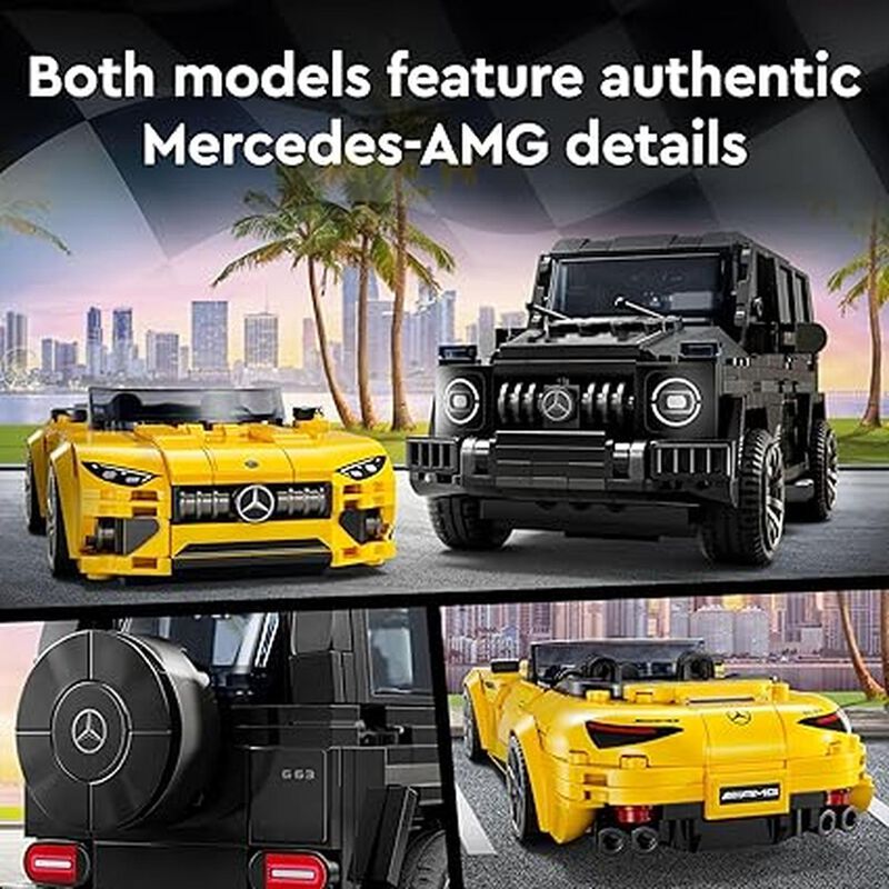Lego Speed Champions Mercedes-amg G 63 Y Merced... image number null