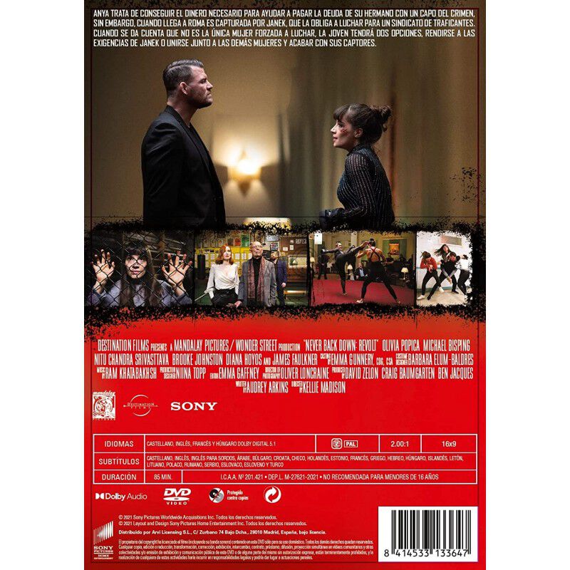 Never Back Down: Revolt [dvd] image number null