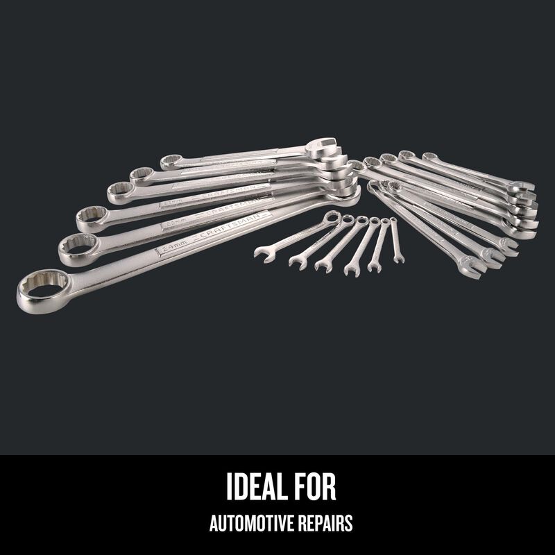 Juego De Llaves Combinadas Craftsman Metric, 20... image number null