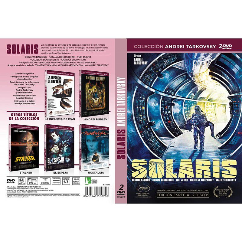 Colecci&oacute;n Andrei Tarkovsky: Solaris 1972 Solyar... image number null