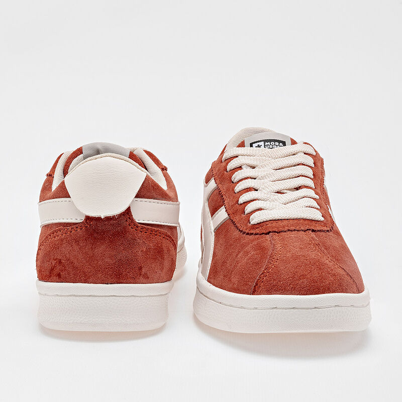 Mora Urban Tenis urbano para mujer rojo blanco image number null