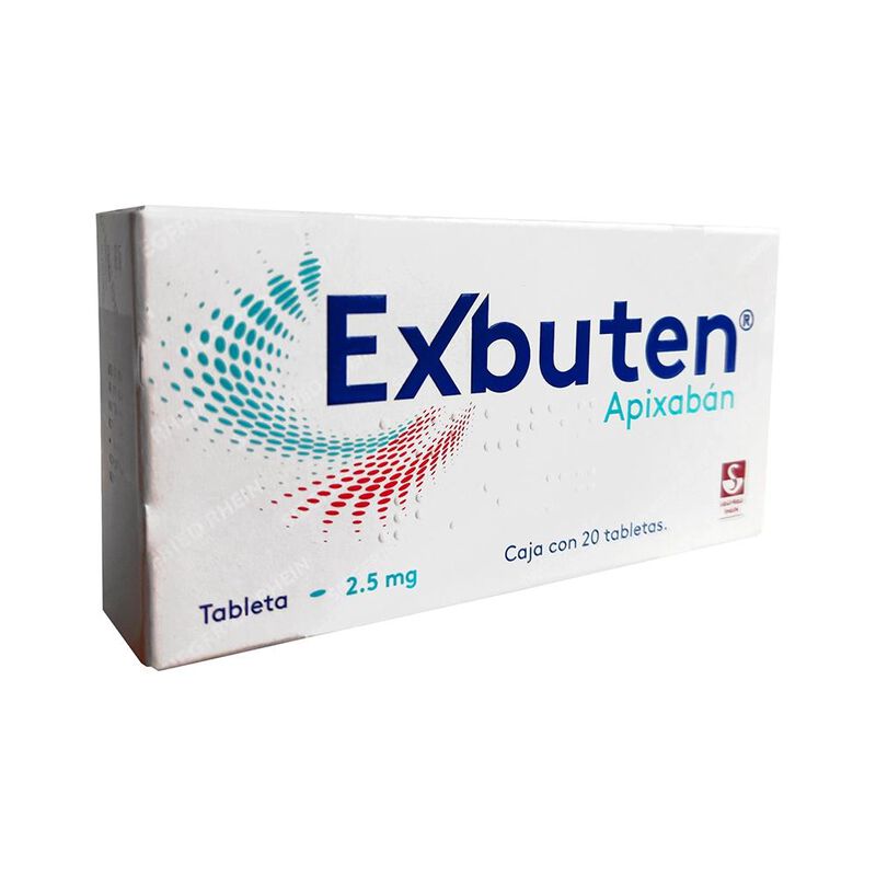 Exbuten 2.5 Mg 20 Tableta(s) image number null
