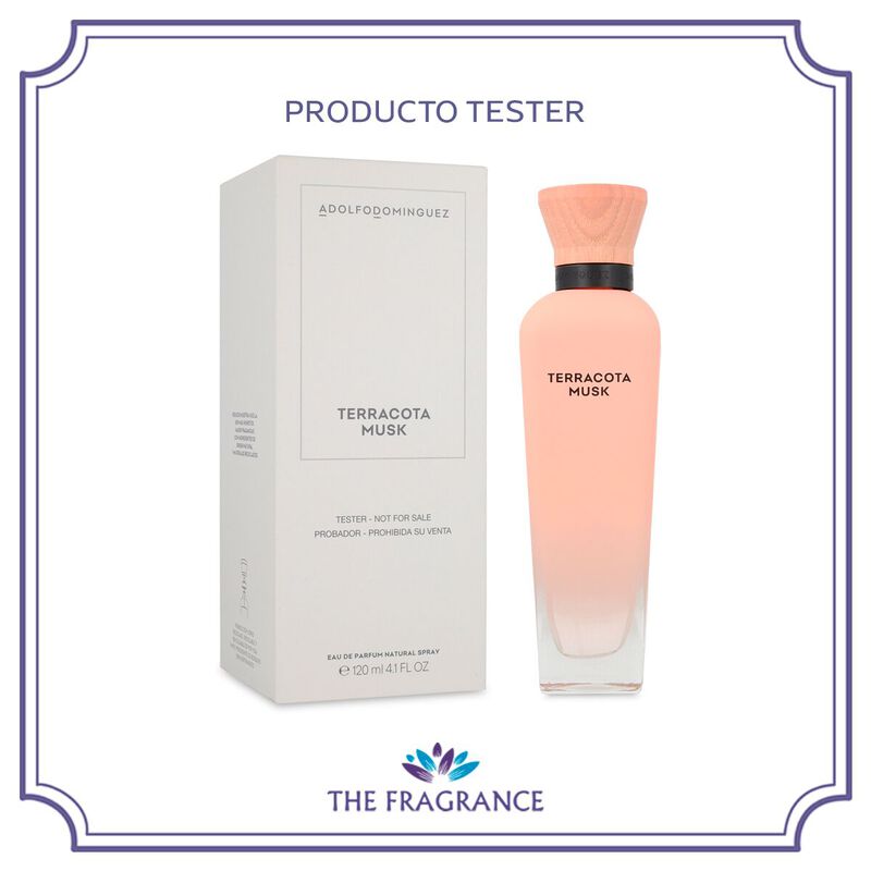 Tester Adolfo Dominguez Terracota Musk 120ml Ed... image number null