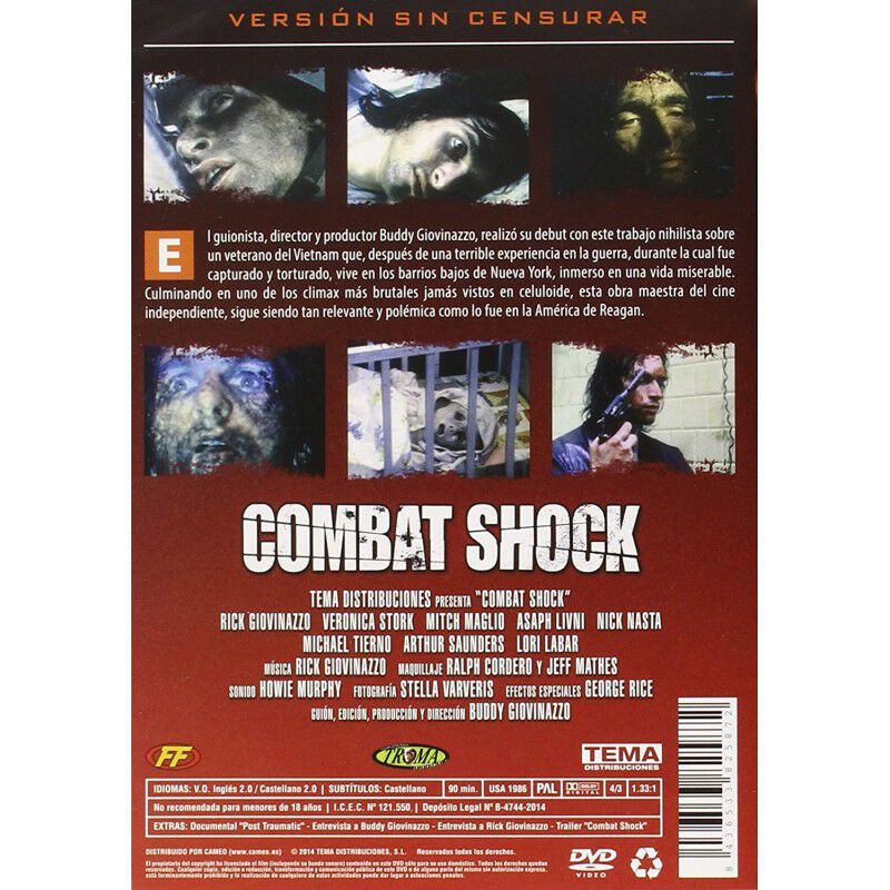 Combat Shock [DVD] (1984) image number null