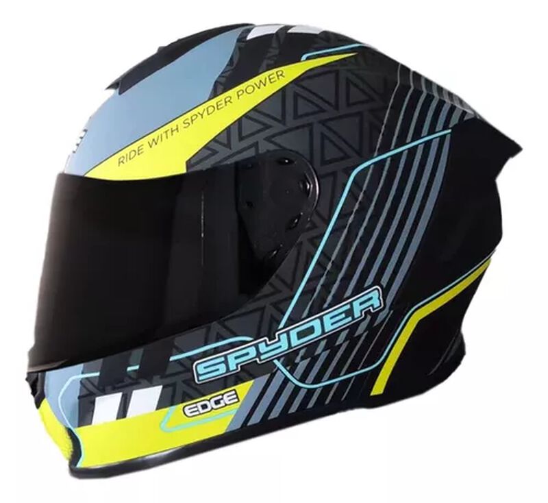 Casco Moto Integral Frankie Spyder Certificado ... image number null